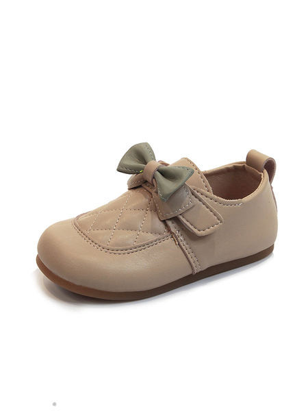 Öko-nahast valmistatud vabaaja lastejalatsid paelaga