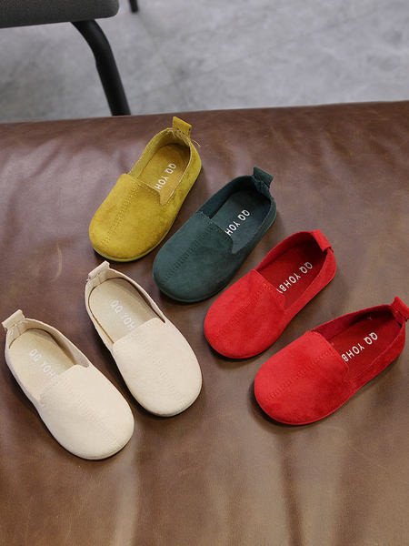 Καθημερινά παιδικά μοκασίνια από οικολογικό σουέτ