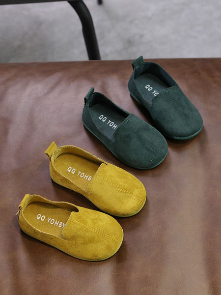 Καθημερινά παιδικά μοκασίνια από οικολογικό σουέτ