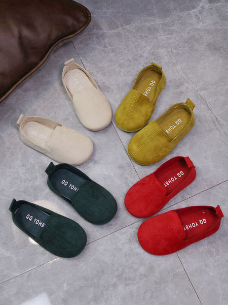 Καθημερινά παιδικά μοκασίνια από οικολογικό σουέτ