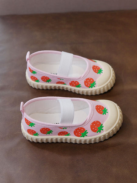 Παιδικά παπούτσια καμβά με απλικέ χρώμα