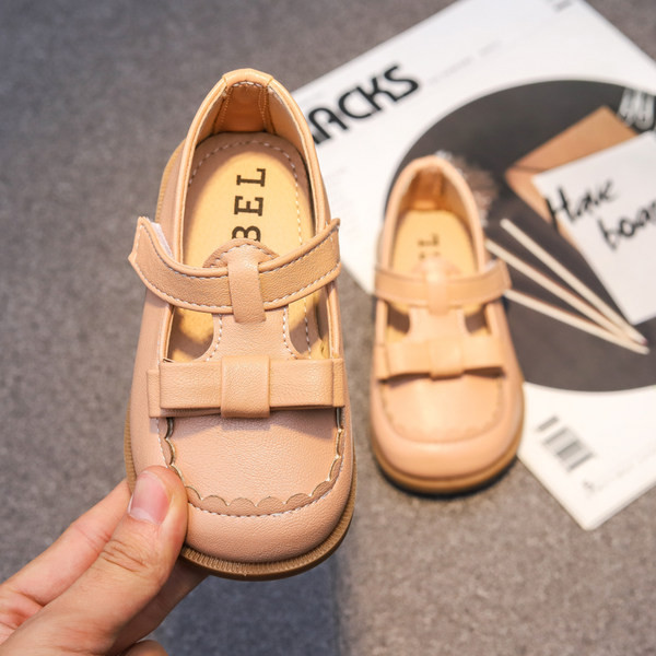 Έκο δερμάτινα παιδικά παπούτσια με στερέωση βελκρό σε διάφορα χρώματα