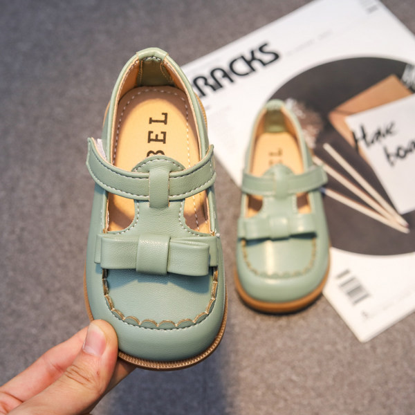 Έκο δερμάτινα παιδικά παπούτσια με στερέωση βελκρό σε διάφορα χρώματα