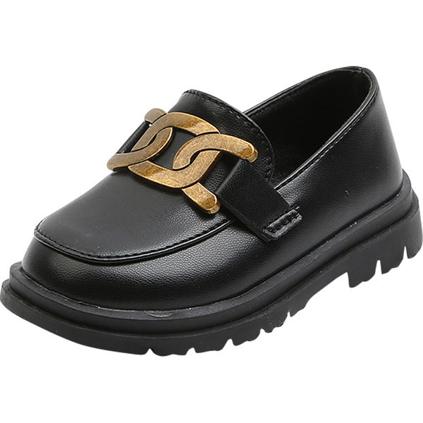 Ikdienas bērnu apavi no eko ādas ar plakanu zoli