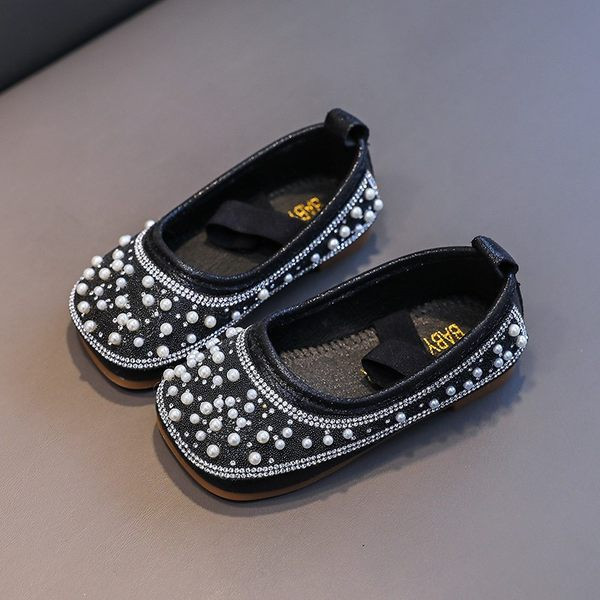 Παιδικά απούτσια με πέρλες και διακοσμητικές πέτρες για κορίτσια