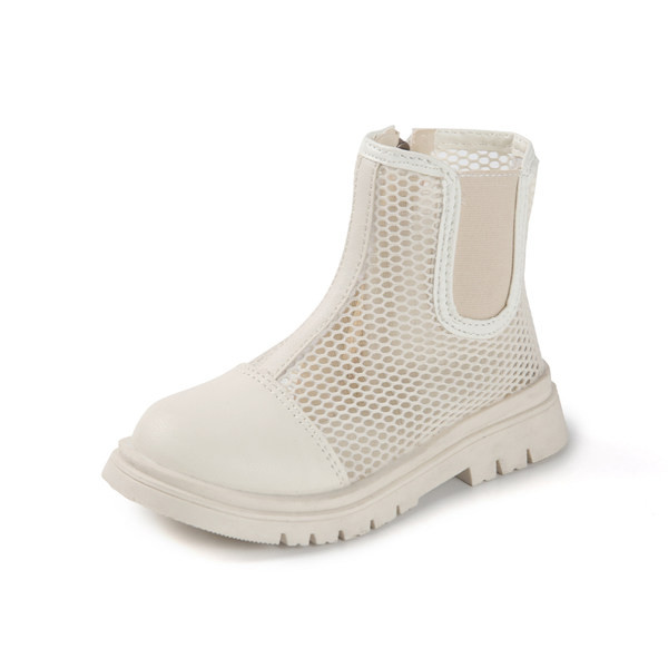 Casual dječje mrežaste cipele u bijeloj i crnoj boji