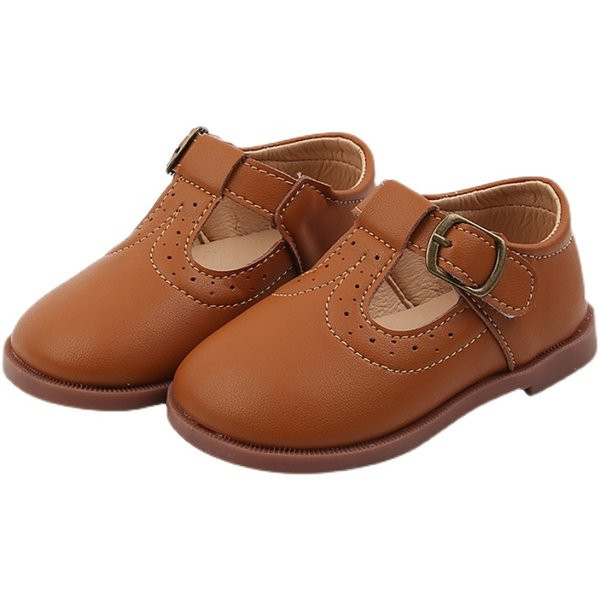 Öko-nahast moodsad lukuga lastejalatsid tüdrukutele