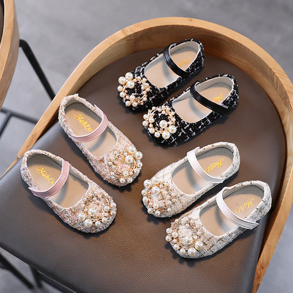 Bērnu moderni apavi ar pērlēm