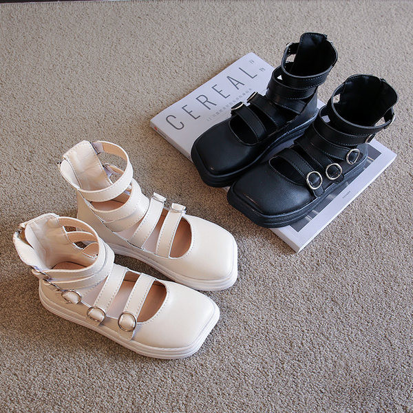 Jauns ikdienas bērnu apavu modelis ar sprādzi divās krāsās