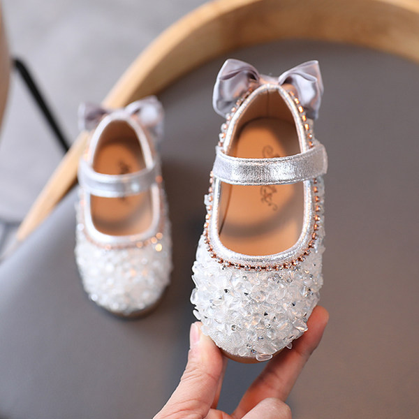 Νέο μοντέλο παιδικά παπούτσια με διακοσμητικές πέτρες και κορδέλα