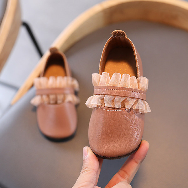 Bērnu apavi no eko ādas ar tillu