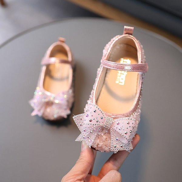 Bērnu ikdienas apavi trīs krāsās ar akmeņiem