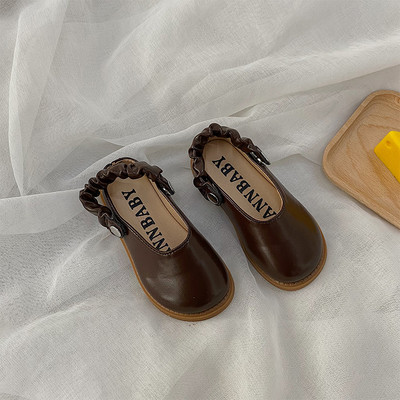 Laste vabaaja kunstnahast sandaalid kolmes värvitoonis