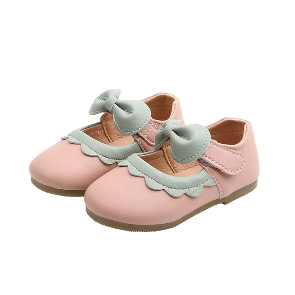 Ikdienas bērnu apavi ar plakanu zoli un lenti