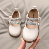 Öko-nahast kividega lastejalatsid