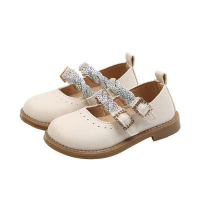 Öko-nahast kividega lastejalatsid