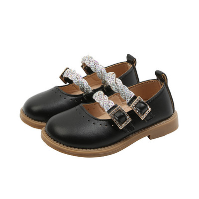 Öko-nahast kividega lastejalatsid