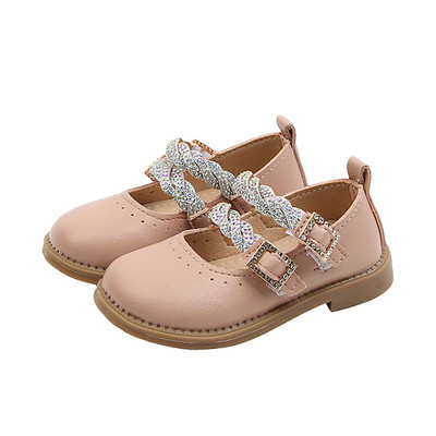 Öko-nahast kividega lastejalatsid