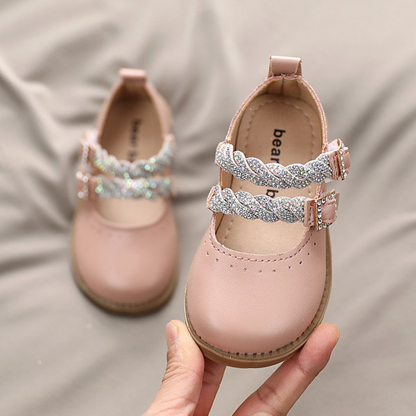 Öko-nahast kividega lastejalatsid