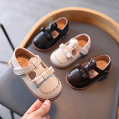 Lameda talla ja plaastritega vabaaja laste nahast kingad - kaks mudelit