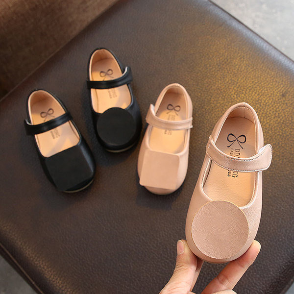 Bērnu apavi no eko ādas ar velcro aizdari meitenēm