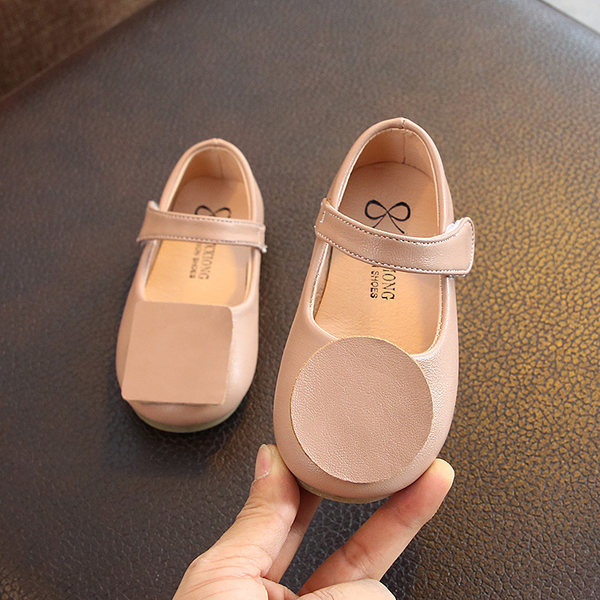 Bērnu apavi no eko ādas ar velcro aizdari meitenēm