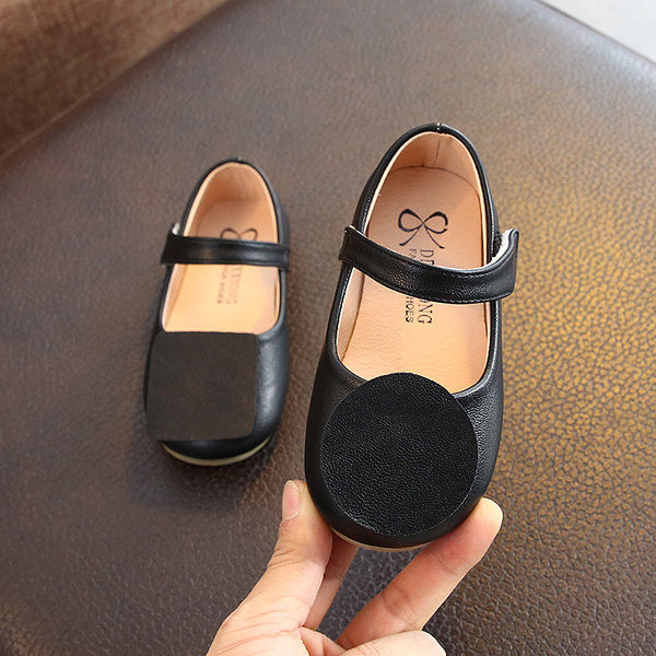 Bērnu apavi no eko ādas ar velcro aizdari meitenēm