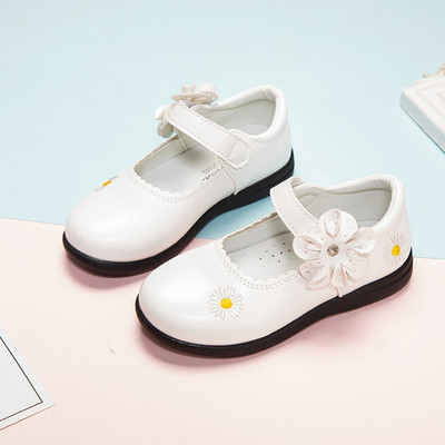 Παιδικά παπούτσια από οικολογικό δέρμα με κέντημα