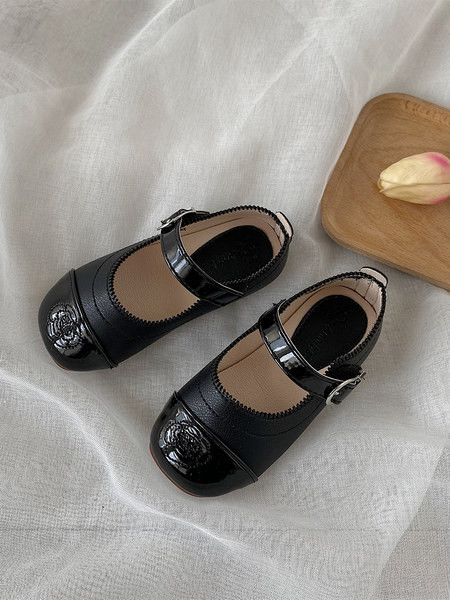 Bērnu ādas ikdienas apavi trīs krāsās