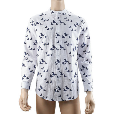 Uus mudel suvine pikkade või lühikeste varrukatega meestesärk