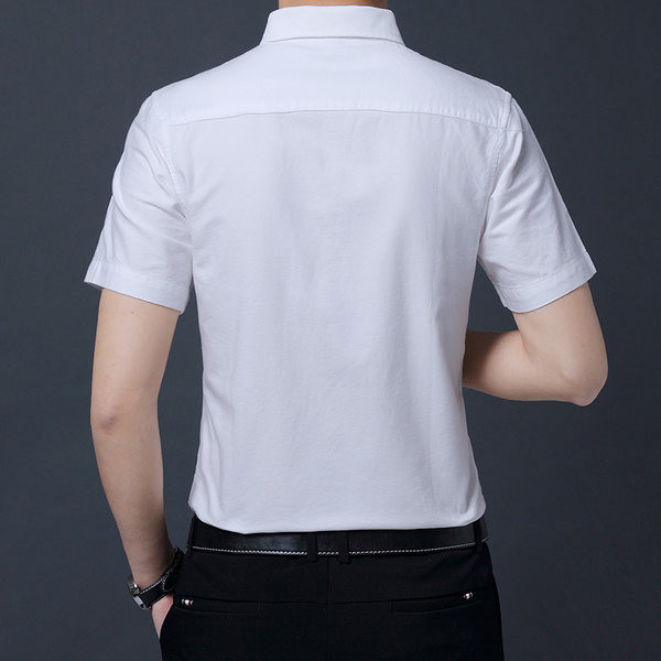 Muška pamučna košulja dva modela sa kratkim i dugim rukavima