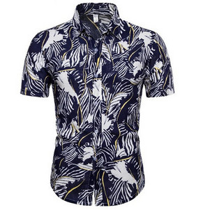 Värviline suvine mitmes värvitoonis klassikalise kraega meestesärk