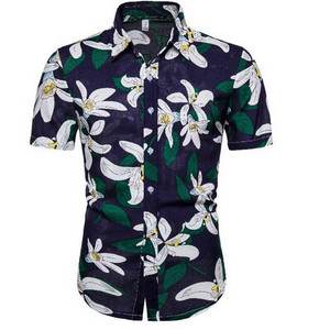 Värviline suvine mitmes värvitoonis klassikalise kraega meestesärk