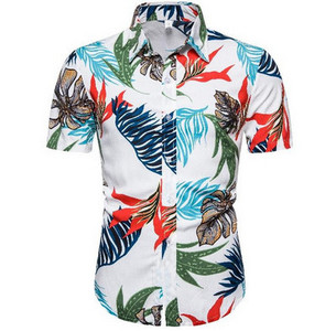 Värviline suvine mitmes värvitoonis klassikalise kraega meestesärk