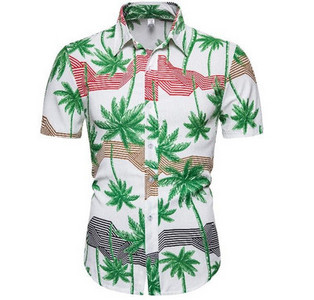 Värviline suvine mitmes värvitoonis klassikalise kraega meestesärk