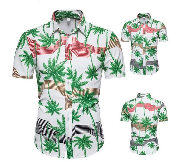 Värviline suvine mitmes värvitoonis klassikalise kraega meestesärk