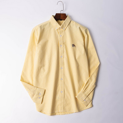 Tikandite ja pikkade varrukatega meeste särk