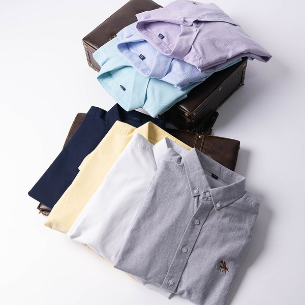 Tikandite ja pikkade varrukatega meeste särk