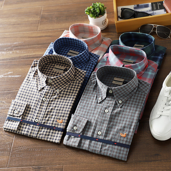 Tasku ja tikandiga ruuduline meestesärk