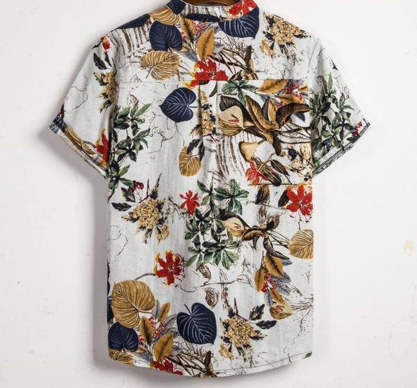 Värviline meeste nööpidega särk - sobib suveks