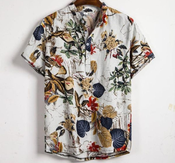 Värviline meeste nööpidega särk - sobib suveks