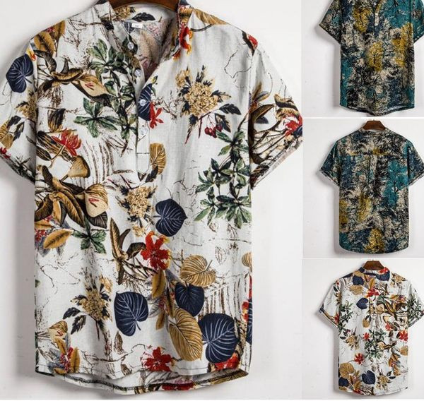 Värviline meeste nööpidega särk - sobib suveks