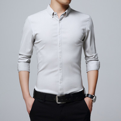 Uus klassikalise krae ja nööpidega särgimudel meestele