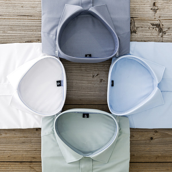 Moderns vīriešu krekls ar klasisku apkakli un kabatu