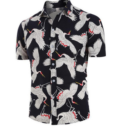 Lühikeste varrukate ja klassikalise kraega vabaaja meeste särk mitmes värvitoonis