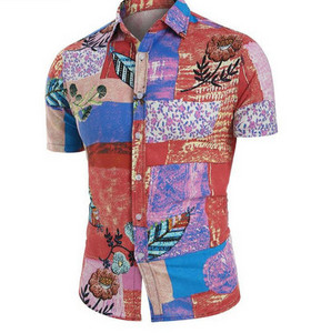 Uue mudeli klassikalise krae ja lühikeste varrukatega meeste särk