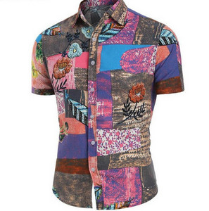 Uue mudeli klassikalise krae ja lühikeste varrukatega meeste särk