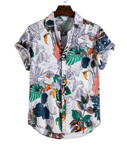 Randa sobilik vabaaja meeste lühikeste varrukatega särk