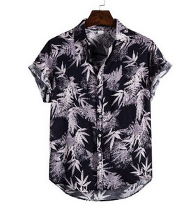 Randa sobilik vabaaja meeste lühikeste varrukatega särk