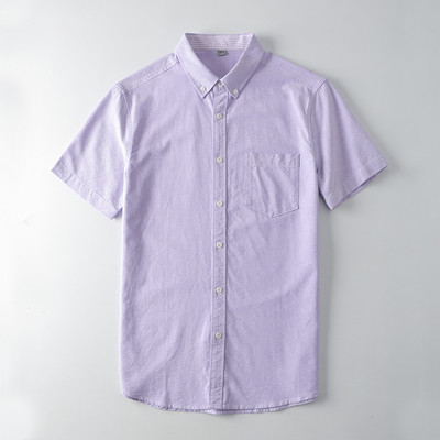 Klassikalise krae ja nööpidega vabaaja meeste särk